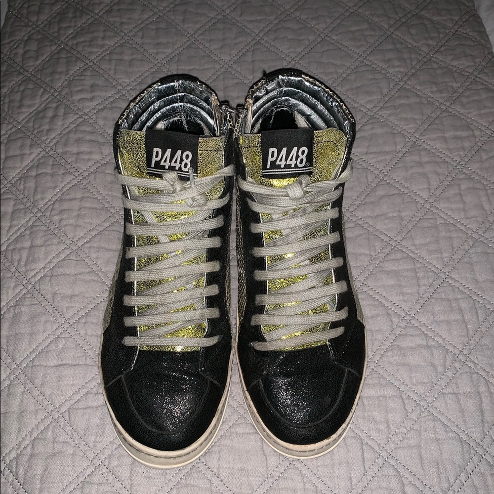 P448 high top shoes!